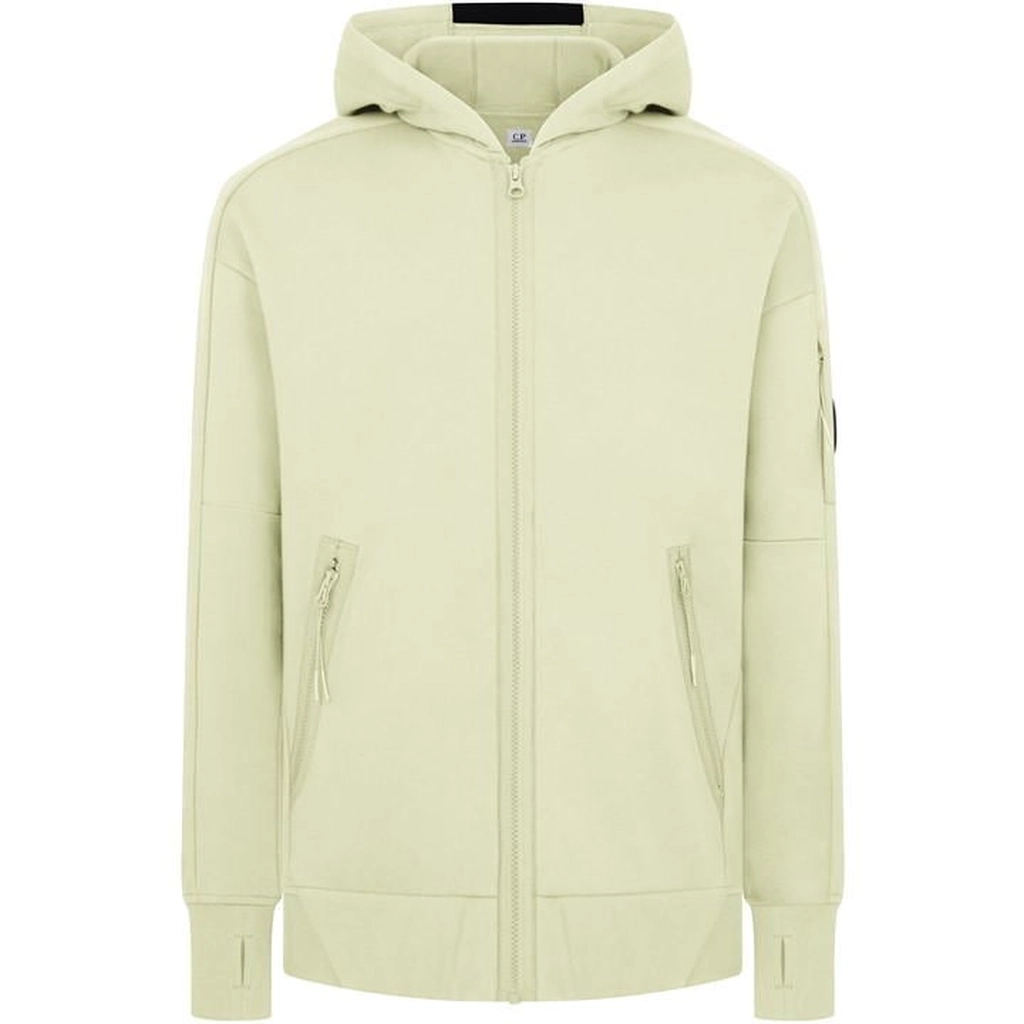 CP Company Goggle Lens Hoodie - White